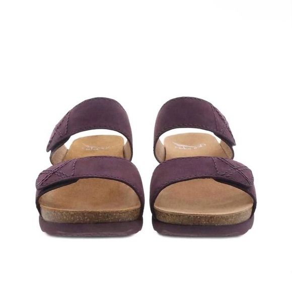 NEW DANSKO MADDY MILLED NUBUCK SANDALS IN PURPLE 39 EU 8.5-9 US - Picture 4 of 11